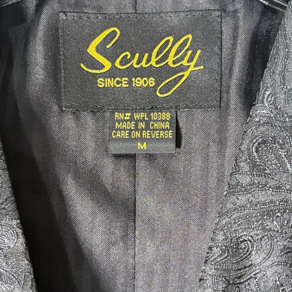 Men's Black Formal Vest - Picture 4 of 7